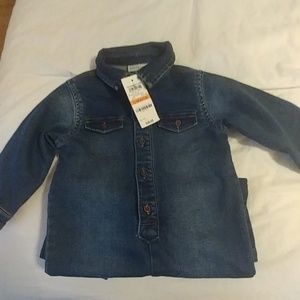 True blue wash Denim jumper